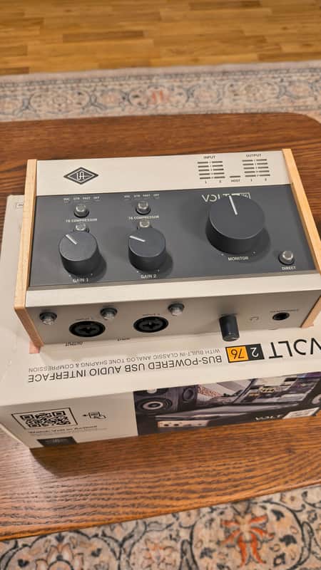Universal Audio Volt 276 USB-C Audio Interface 2021 - Present - Tan / Gray image 1
