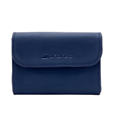 Protec A271NB INGO 4 Piece Trumpet Mouthpiece Pouch - Navy Blue image 1