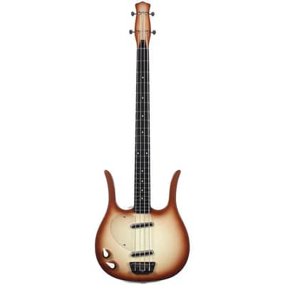 Danelectro Longhorn Left-Handed Bass - Copperburst image 2