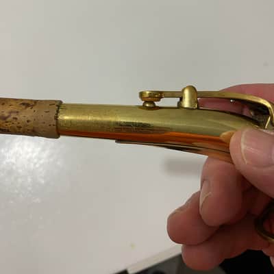 Selmer Mark VI Alto Sax Neck - Gold Laquer image 6