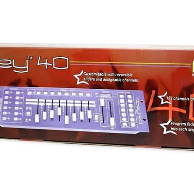 Chauvet DJ OBEY40 Universal DMX-512 Light Controller With 192 Channels and Midi image 13
