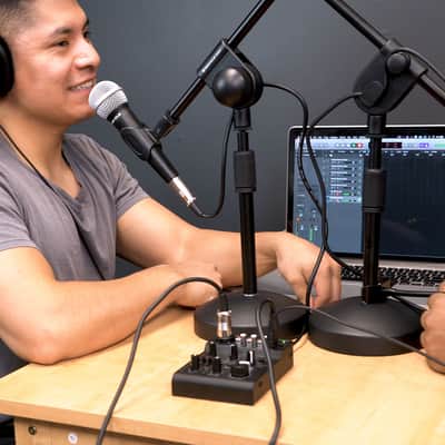 Rockville RockMix 5 Channel Bluetooth USB Podcast Podcasting Recording Mixer image 9