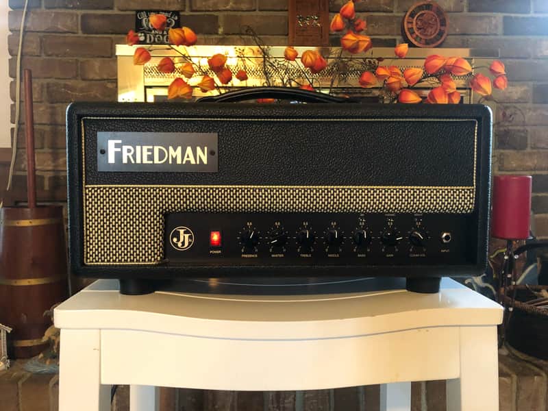 Friedman JJ-Junior Jerry Cantrell Signature 2-Channel 20-Watt Guitar Amp Head 2019 - Present - Black image 1