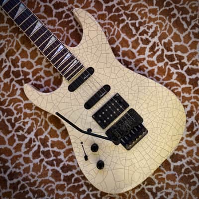 Charvel Deluxe 475 1989 - Desert Crackle - Left-handed Lefty Lefthand LH image 1