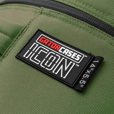 Gator Icon Snare Drum Bag 14x5.5 Green image 6