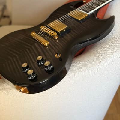 Gibson SG Supreme 2023 - Translucent Ebony Burst image 23