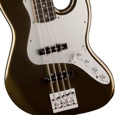 Fender American Ultra II Jazz Bass - Texas Tea image 1