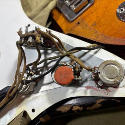 Fender Stratocaster Hardtail 1959 - Sunburst Lefty image 15