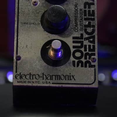 1970s Electro-Harmonix Soul Preacher Compressor Pedal Vintage Pre-Owned image 1