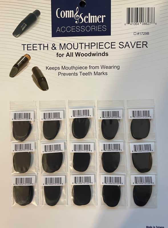 Selmer Mouthpiece Patch Black 1729B 15x3pk image 1