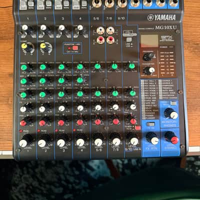 Yamaha MG10XU 10-Channel Analog Mixer 2016 - Present - Black image 15