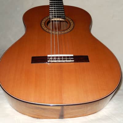 MAGICAL - "EL VITO" CONCERT YJC - HAND MADE - TORRES STYLE CLASSICAL GUITAR - CEDAR/LATIN AMERICA ROSEWOOD image 10