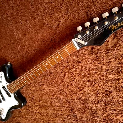Extremely Rare Vintage 1970s Farady Eko Davoli Surfcaster Italian Guitar Fetish! image 5