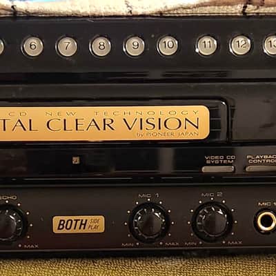 Pioneer Pioneer CLD-3760KV dual-side auto-reverse LaserDisc and Karaoke player 1998 - Black image 4