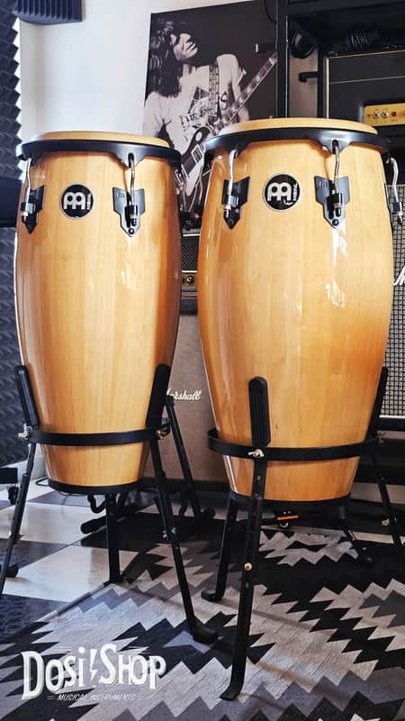 Meinl HC512NT Conga Set 11/12" with Stand  - Natural image 1