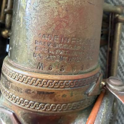 1954 Selmer Mark VI Alto Saxophone 55XXX Matching Neck Original Lacquer image 7