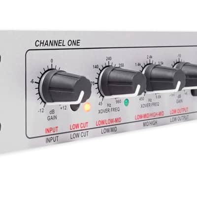 DBX 234S Stereo 2/3 Way/Mono 4-Way Professional Crossover, Rack Mount, 2 Channel image 2