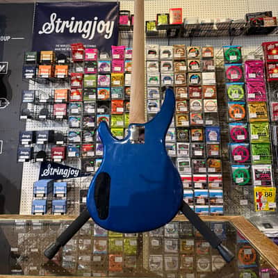 Yamaha TRBX174 4-String Bass Blue Metallic image 6