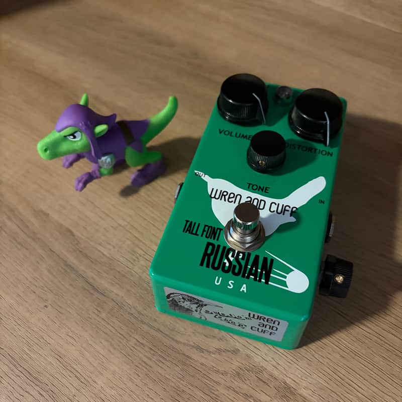 Wren and Cuff Tall Font Russian