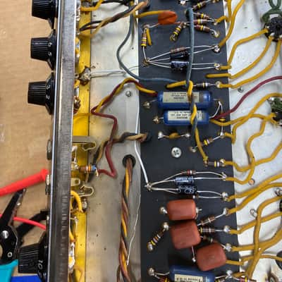Fender Bassman AB165 1965 Vintage Tube Guitar Amp Head Rare Serviced image 19