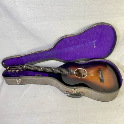 Oahu Hawaiian Guitar 1940s Sunburst Lap Steel Slide Acoustic Square Neck w/ Original Case image 9