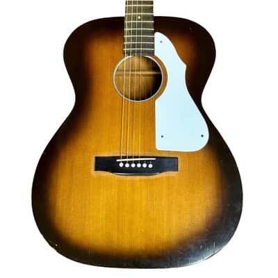 Silvertone 600 AVS Acoustic Guitar w/ Soft Case image 2