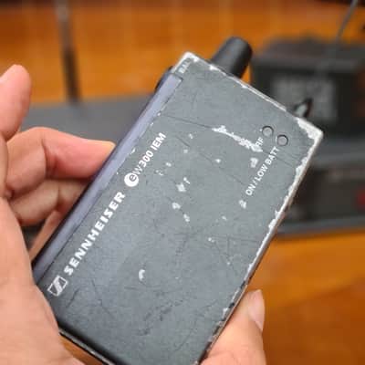 Sennheiser Stereo Transmitter SR 300+Sennheiser EK 300 Receiver in Ear monitoring image 8