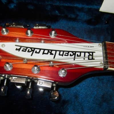 1988 Rickenbacker Roger McGuinn 370/12 RM Fireglo image 5