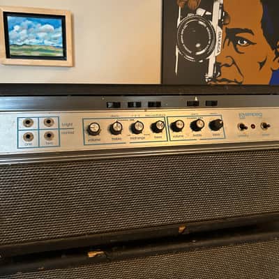 Ampeg SVT "Blue Line" 300-Watt C. 1971 - 2 Matching Cabs 5 S/N's Apart image 6