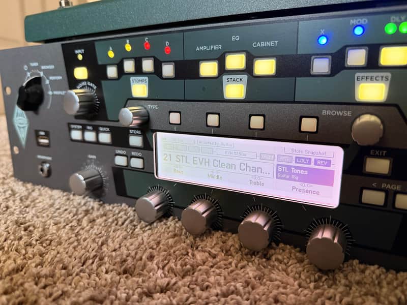 Kemper Amps Profiler Rack with Remote 2013 - 2025 - Black image 1