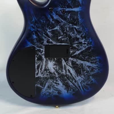 Ibanez SR305EDX SR Standard 5-String Bass, Gold Hardware, Cosmic Blue Frozen Matte image 11