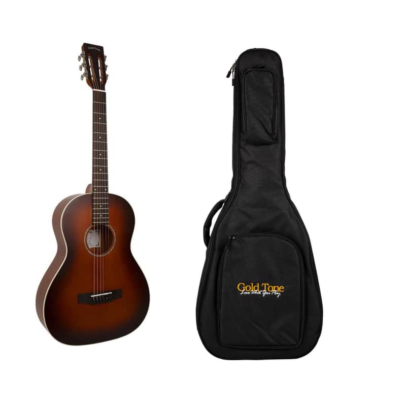 Gold Tone GT-Parlor: Acoustic/Electric All Solid Wood with Bag burst top image 1