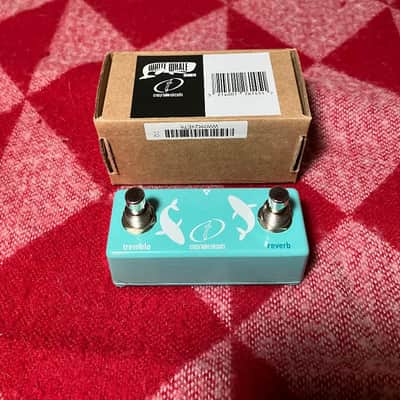 Crazy Tube Circuits White Whale V@ Remote Control Footswitch 2025 - Aqua blue image 1