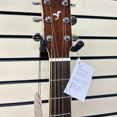 Yamaha FG830-AB Acoustic Guitar 2010s - Autumn Burst image 4
