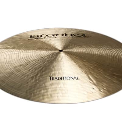 Istanbul Mehmet 21" Traditional Series Flat Ride Cymbal w/ Rivets