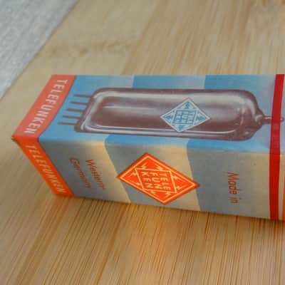 NOS NIB TELEFUNKEN ecc88 6dj8 e88cc SEALED !!! image 21