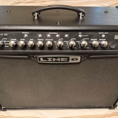 Line 6 Spider IV 120 120-Watt 2x10" Stereo Digital Modeling Guitar Combo 2009 - 2016 - Black image 6