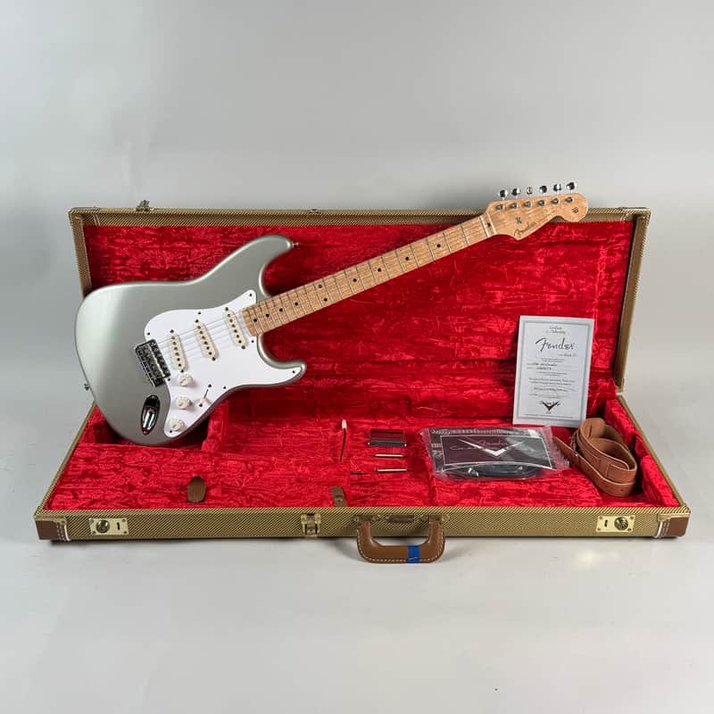1997 Fender Custom Shop Stratocaster ‘58 Reissue Silver image 1
