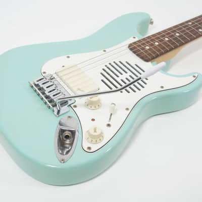 [SALE Ends June 30] Fender Japan ST-CHAMP 10 Mini Stratocaster Sonic Blue Built-in Speaker OverDrive RARE Color image 3
