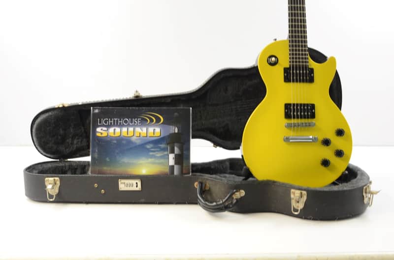 2002 Gibson Les Paul Studio Limited Color Electric Guitar - Yellow
