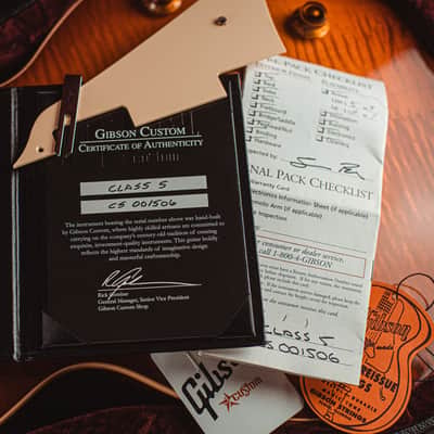 Gibson Custom Shop Class 5 Orange Tiger Les Paul 2010 image 10