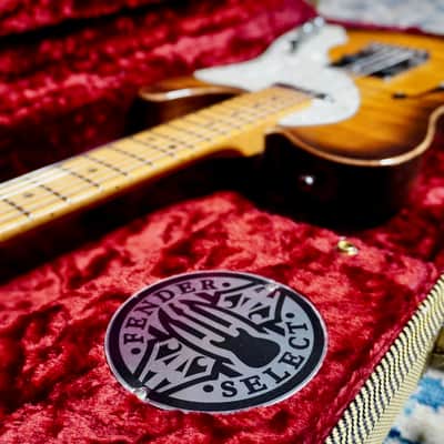 Fender American Thinline Select Telecaster  2013  Violin Burst image 17