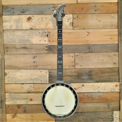 The Riley Baker Perfected Patent 5-String Banjo Zither 1897 - Aluminium Body image 7