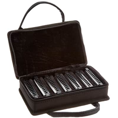 Fender Blues Deluxe Harmonicas - 7 Key Set with Carry Case image 5