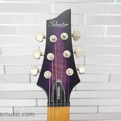 Schecter C-1 Standard Plus - Transparent Purple Burst image 17