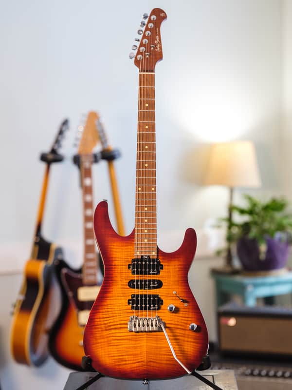 Harley Benton Fusion-III HSH Roasted FBB 2022 HSH Roasted FBB | Reverb