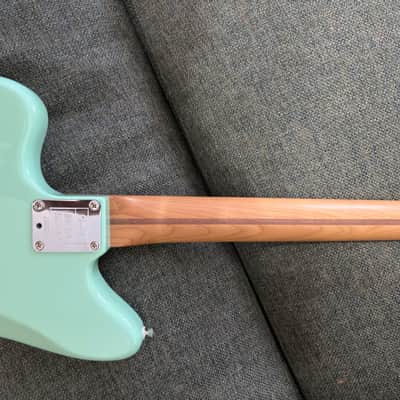 Mod Shop Jazzmaster®, Roasted Maple Fingerboard, 3-Ply Mint Green Pickguard, Surf Green (06/29/2021) image 6
