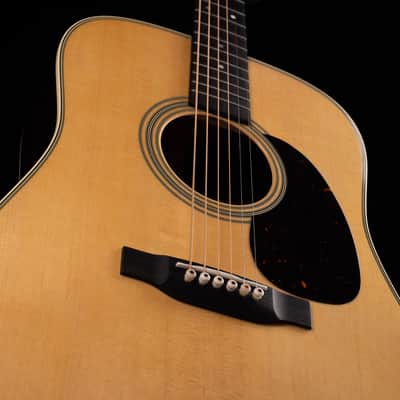 Martin D-28 Standard Natural Acoustic Guitar with Case image 9