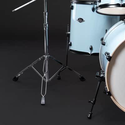 Pearl Export EXX 5-PCS Drum Set with HWP-834 and PX Cymbal Pack - Daphne Blue w/ black fittings image 12