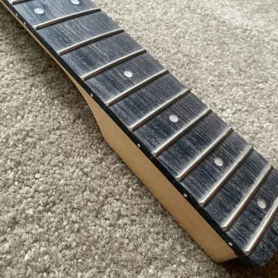 21 Frets Rosewood Fretboard 4 String Bass Maple Neck image 7